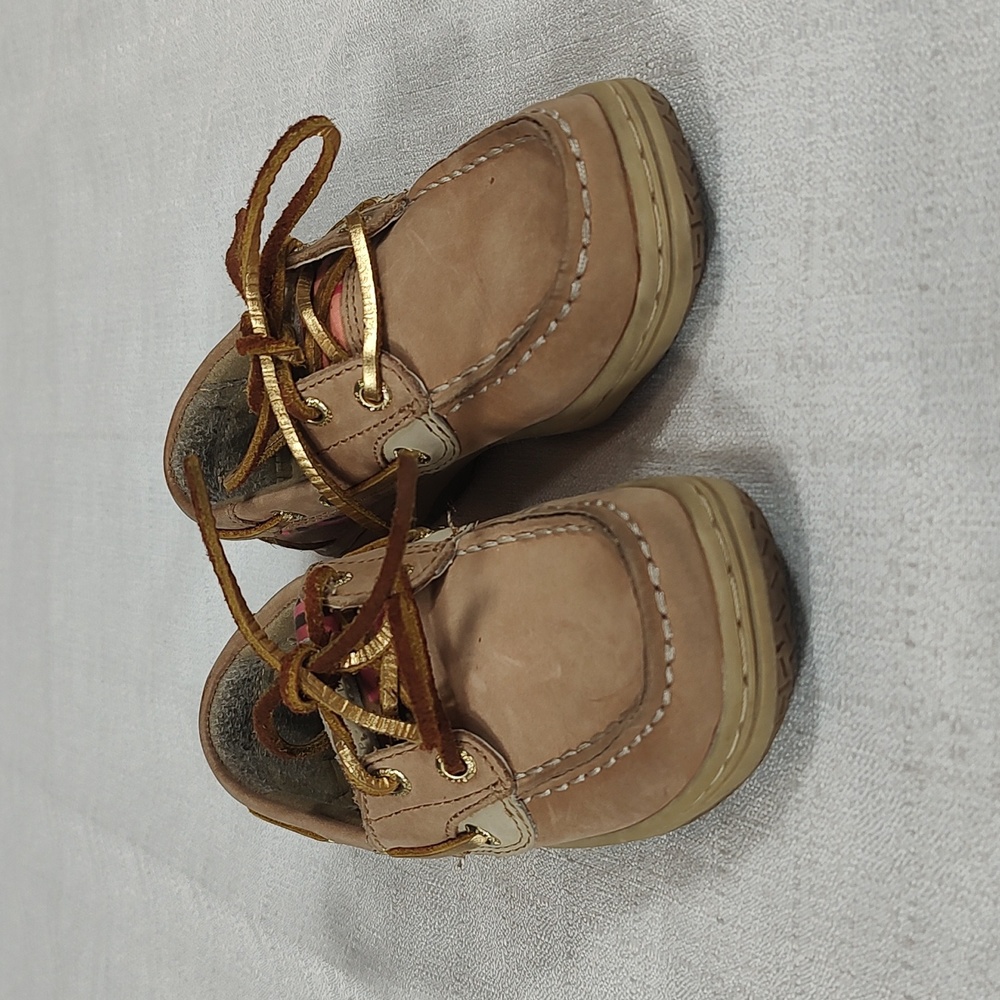 Sperry Top Sider Bluefish Flat Casual Synthetic Upper Slip On Childrens Size 11M